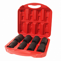 Набор головок ER-84001 ударных 3/4" 8 предметов (17,19,22,24,27,32,36,38мм) в кейсе ЭВРИКА